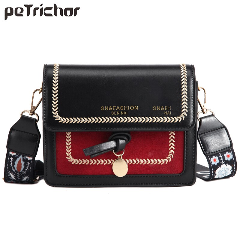 Petrichor Brand Women Handbags Fashion PU Leather Phone Bags Small Crossbody Bag Casual Ladies Flap Shoulder Bag Female Bolso - Executive-Skincare