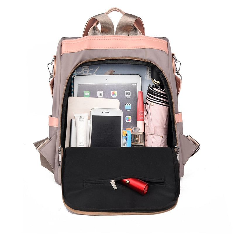 Backpack New Trend Female Backpack  Women Backpack Waterproof Laptop Teenage Girls School Shoulder Bags - Executive-Skincare