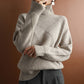 Cashmere sweater women turtleneck sweater turtleneck pullover 100% pure wool  sweater - Executive-Skincare