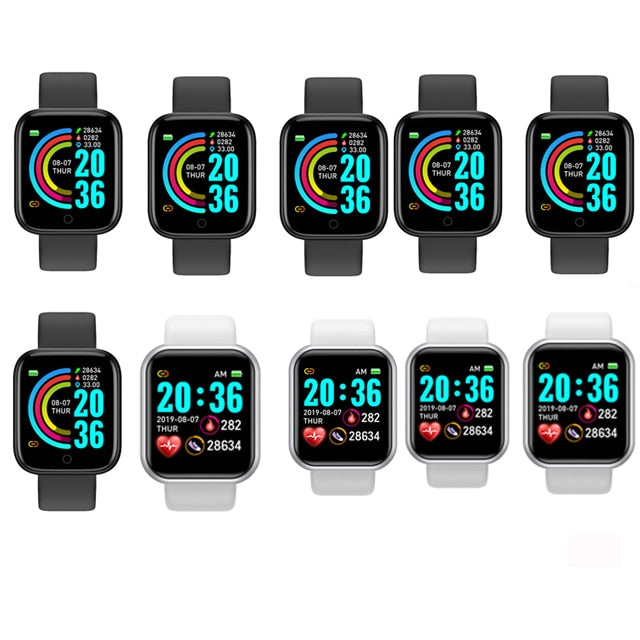 Wholesale 10PC Y68 D20 Smart Watch Male Female Free Shipping Put Photo Heart Rate Waterproof Best Smart watch IWO 13 Y68/D20 Pro - Executive-Skincare