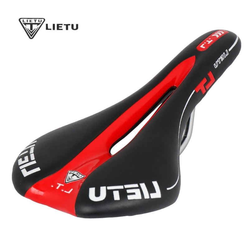 LIETU Bicycle Saddle MTB Road Bike Cycling Silicone Skid-Proof Saddle Seat Silica Gel Cushion Seat Leather Cycle Accessories - Executive-Skincare