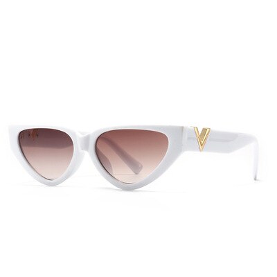 Vintage Cat Eyt Sunglasses Women 2022 Fashion Luxury V Brand Designer Sun Glasses Female Eyewear UV400 gafas de sol mujer - Executive-Skincare