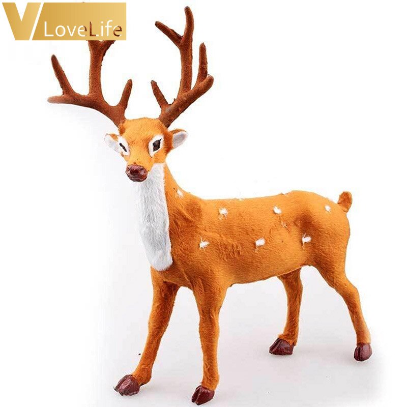 15/20/25cm Christmas Reindeer Xmas Elk Plush New Year Gifts Christmas Decorations for Home Christmas tree Decor Ornaments 2020 - Executive-Skincare