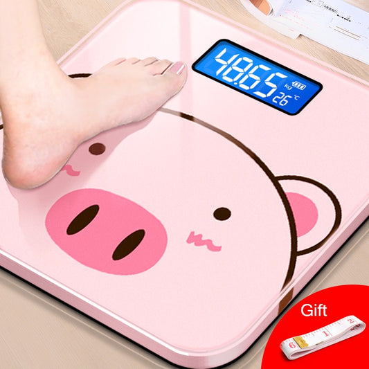 Bathroom Body Scales LCD Display Body Digital Scales Electronic Smart Weight Scales - Executive Quality Store