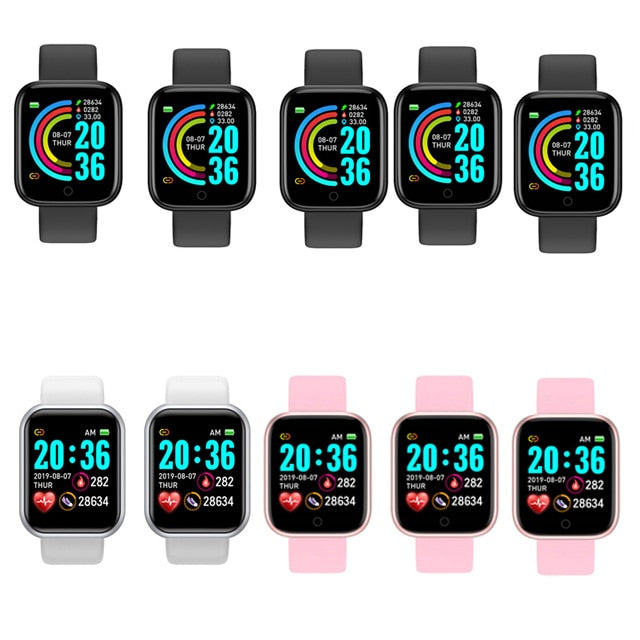 Wholesale 10PC Y68 D20 Smart Watch Male Female Free Shipping Put Photo Heart Rate Waterproof Best Smart watch IWO 13 Y68/D20 Pro - Executive-Skincare