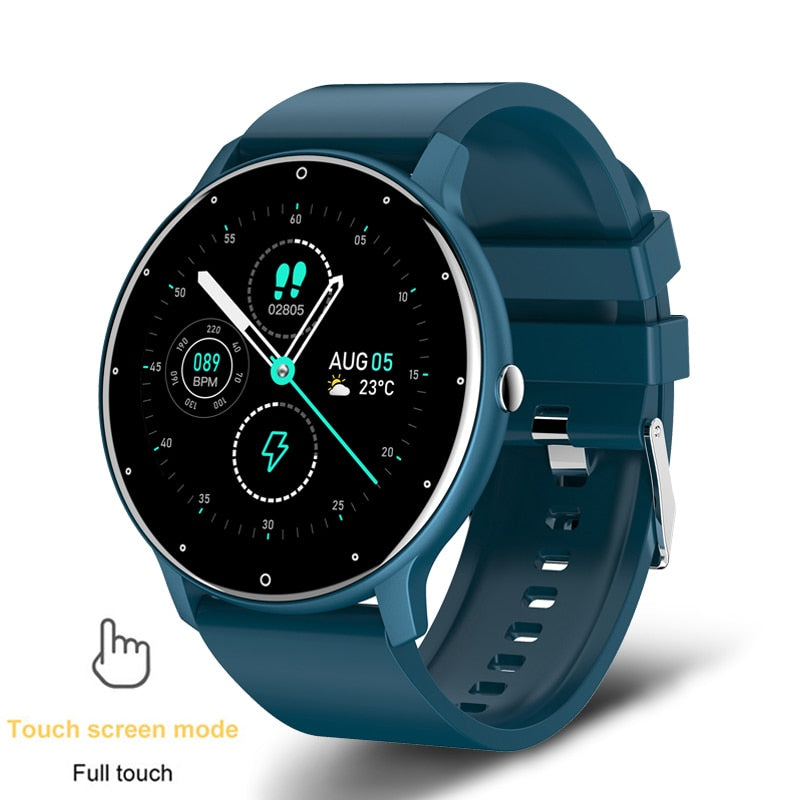 2021 New Smart Watch Men Women Full Touch Screen Sport Fitness Watch IP67 Waterproof Bluetooth For Android IOS Smartwatch Men - Executive-Skincare