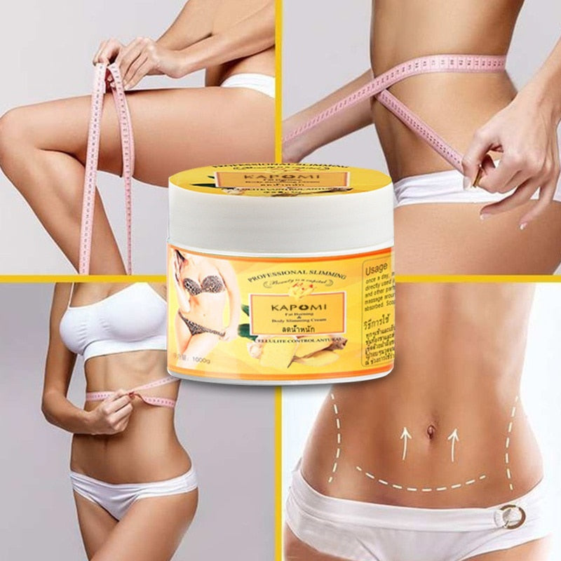 Ginger Fat Burning Cream Anti-cellulite Fat-Lossing Cream Body Weight Loss Slimming Massage Legs Legs Effectively Reduce Cream - Executive-Skincare