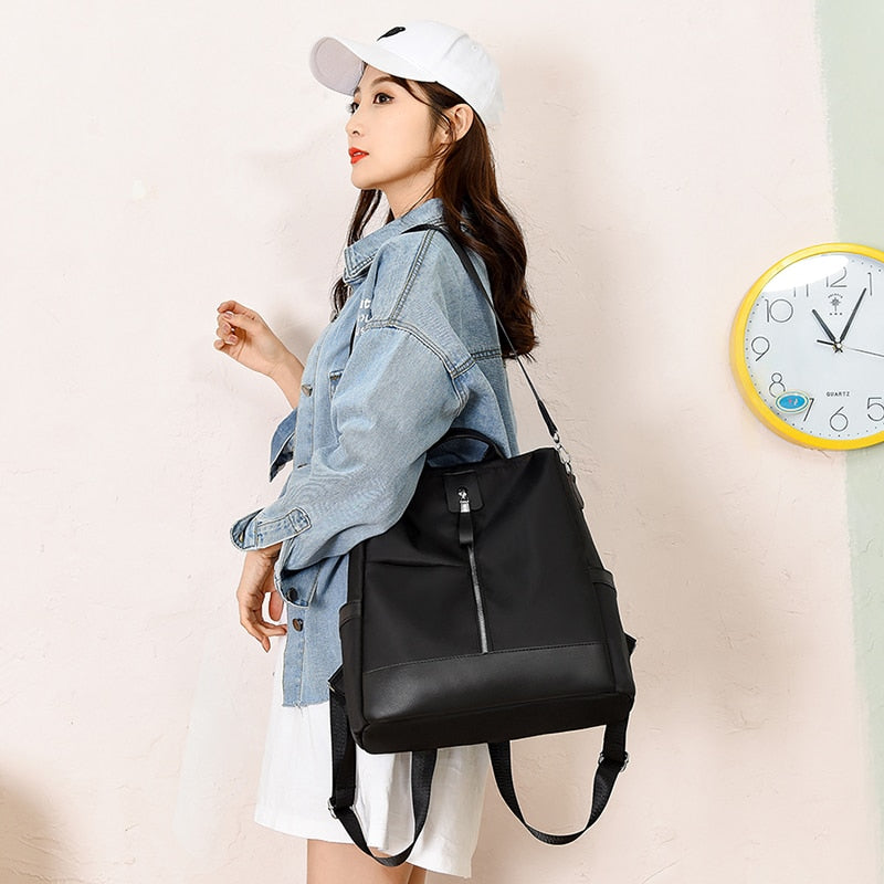 Backpack New Trend Female Backpack  Women Backpack Waterproof Laptop Teenage Girls School Shoulder Bags - Executive-Skincare