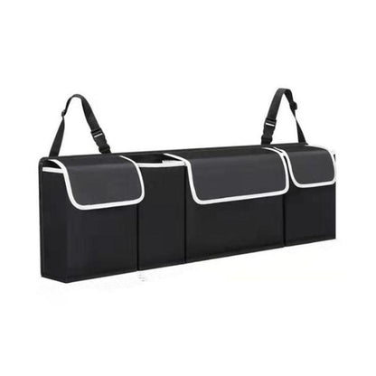 High Capacity Adjustable Car Storage Box Backseat 4 Bag Trunk Organizer Multi-use Oxford Car Seat Back Organizers Car Accesories - Executive-Skincare