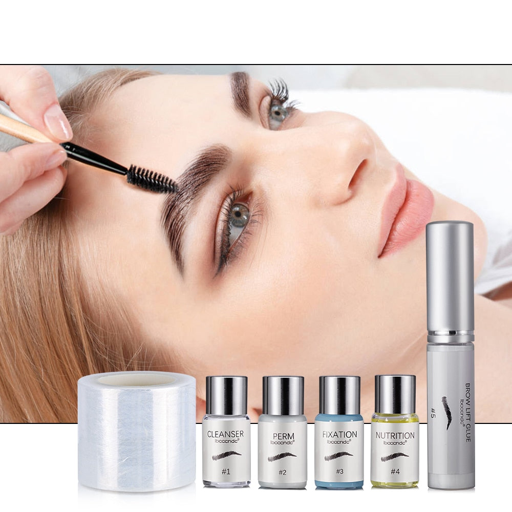 1pc Brow Eyebrow Lamination Kit Safe Brow Lift Eyebrow Lifting 3D Effect Protable Travel Kit Professional Beauty Salon Home Use - Executive-Skincare