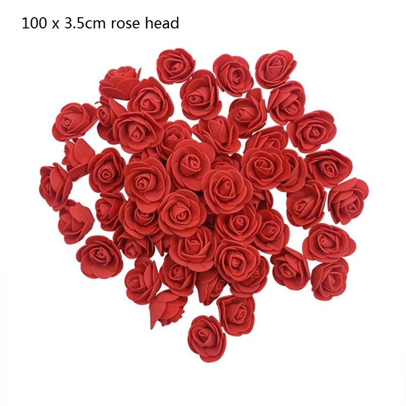 1Pc Polystyrene Styrofoam Foam Heart Rose Bear Crafts For Birthday Party DIY Decoration Wedding Valentines Day Gift - Executive-Skincare