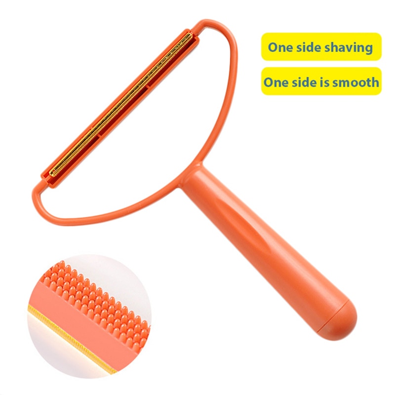 Portable Manual Hair Removal Agent Carpet Wool Coat Clothes Shaver Brush Tool Depilatory Ball Knitting Plush Double-Sided Razor - Executive-Skincare