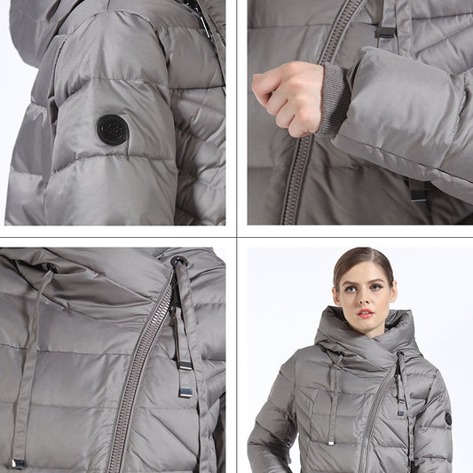 GASMAN 2022 Winter Long Jacket For Women Down Thick Coat Hooded Women Parka Warm Puffer Jacket Female Clothes Outwear 180 - Executive-Skincare