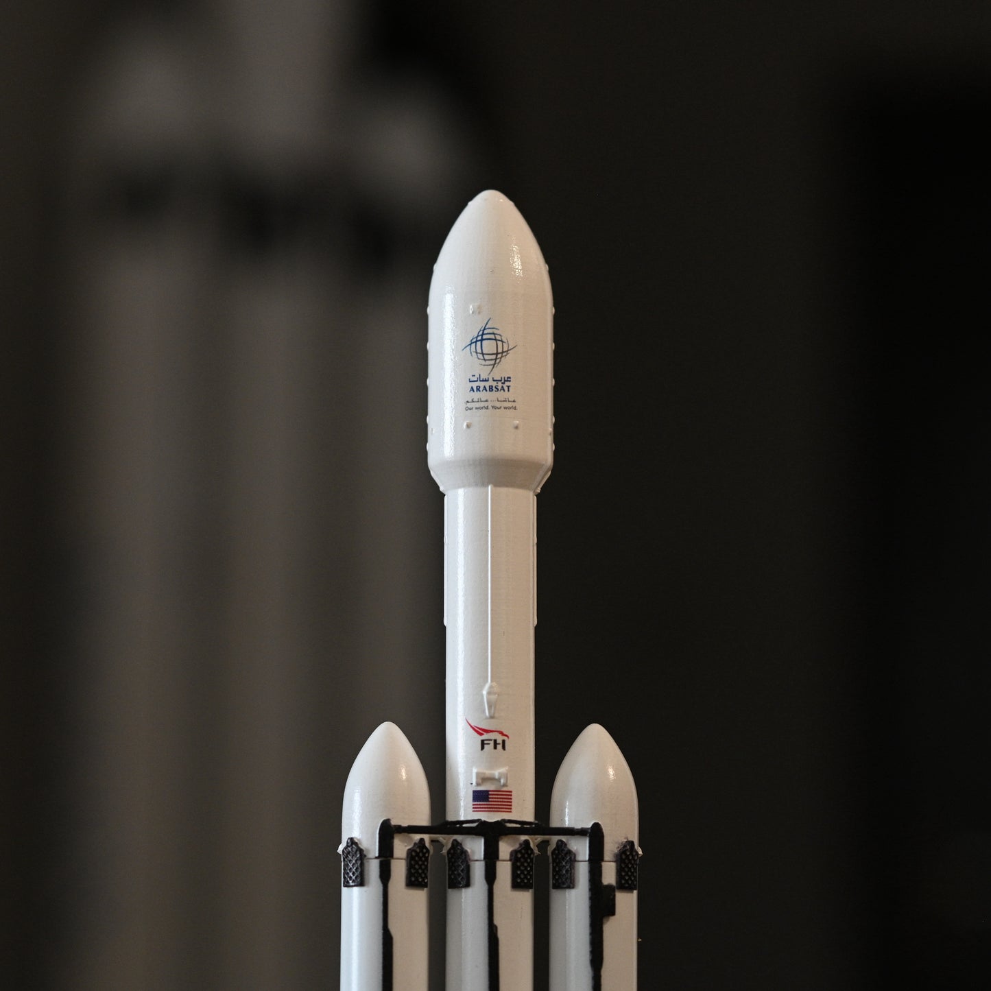 SpaceX Model Rocket Heavy Falcon Model Super Heavy Desktop Home Office Decoration Ornaments Dropshipping Men Gifts - Executive-Skincare