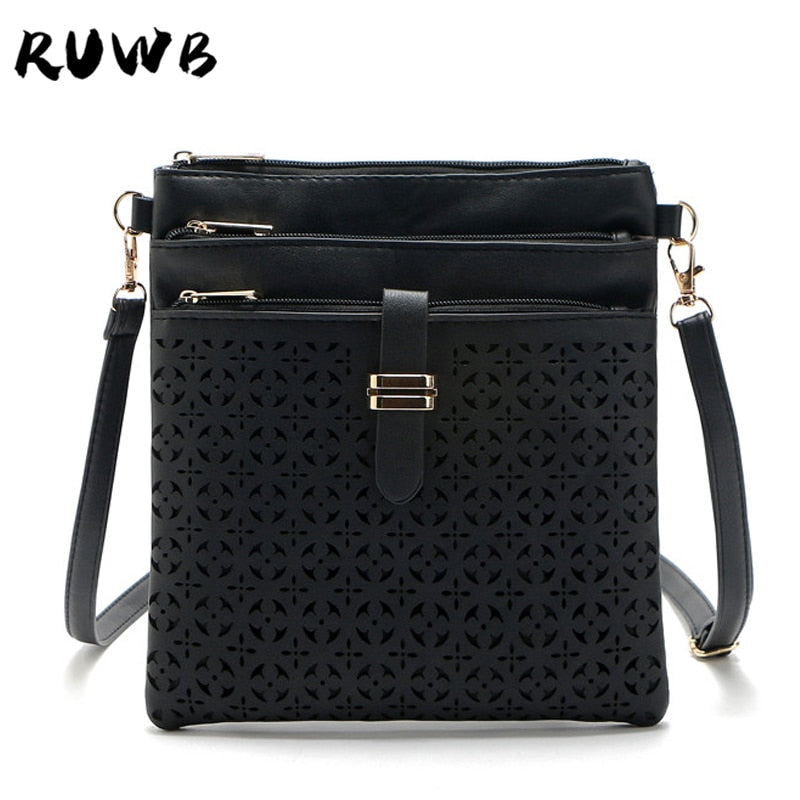 RUWB Luxury Handbags Women Bags Designer Hollow Out Small Shoulder Bag Lady Evening Day Clutches Messenger Bags Sac A Main Femme - Executive-Skincare