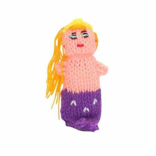 Little Mermaid Finger Puppet (purple) - Executive-Skincare