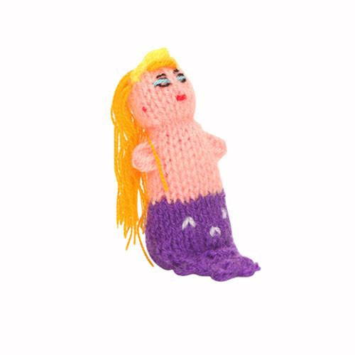 Little Mermaid Finger Puppet (purple) - Executive-Skincare