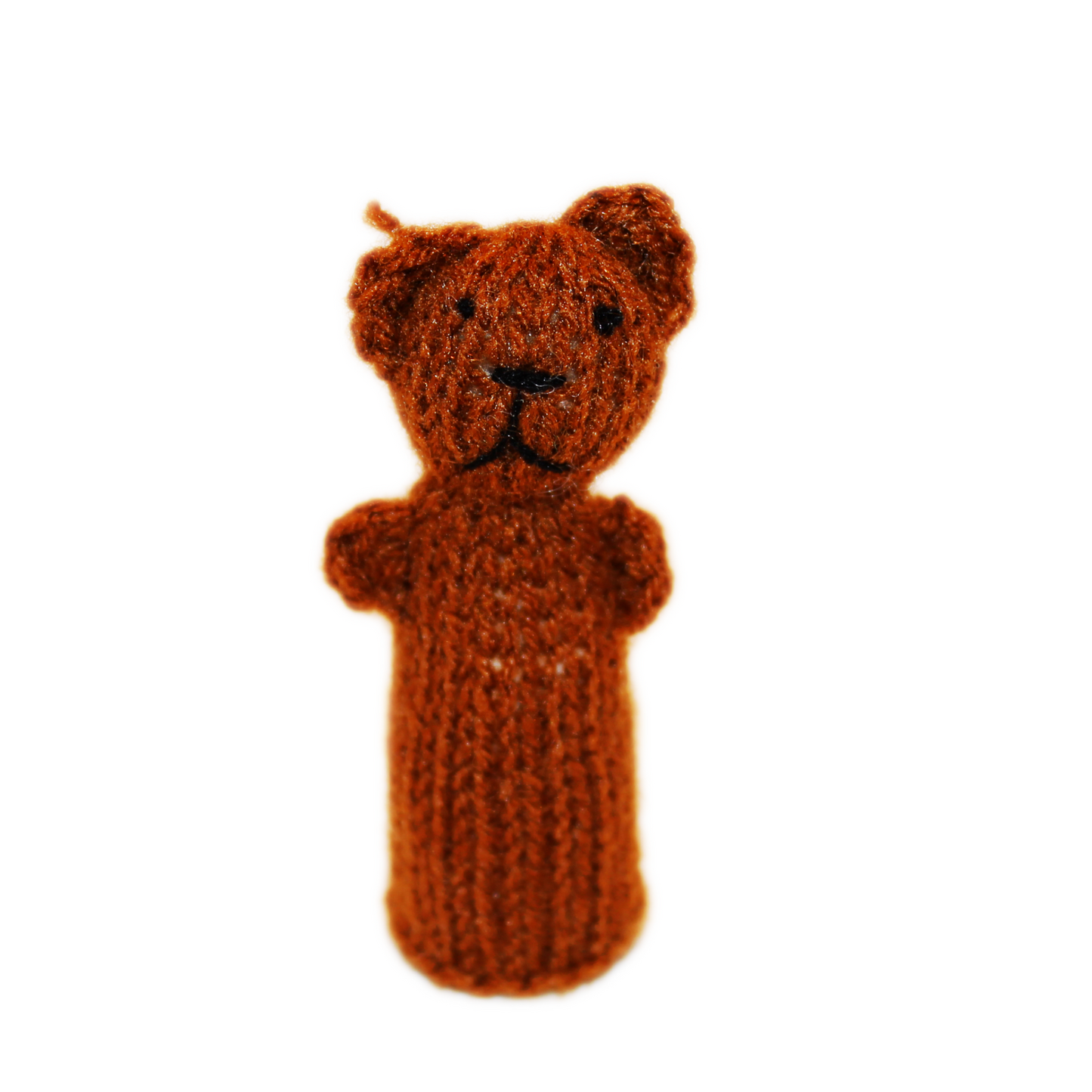 Cuddly Brown Bear Finger Puppet - Executive-Skincare