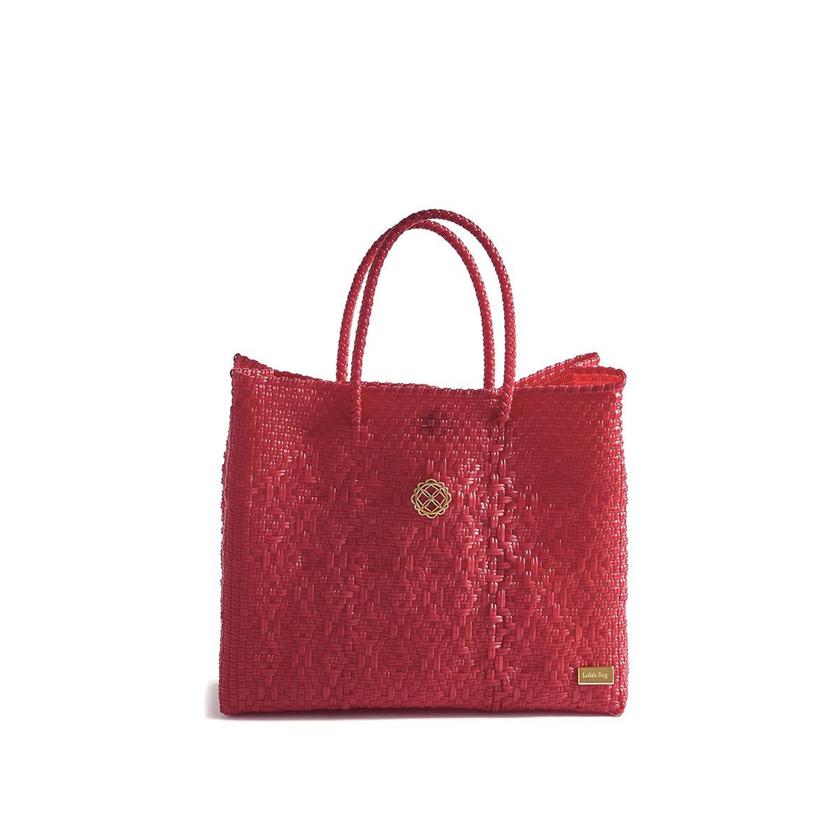 SMALL RED TOTE BAG - Executive-Skincare