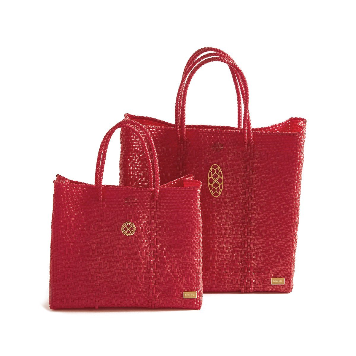 SMALL RED TOTE BAG - Executive-Skincare