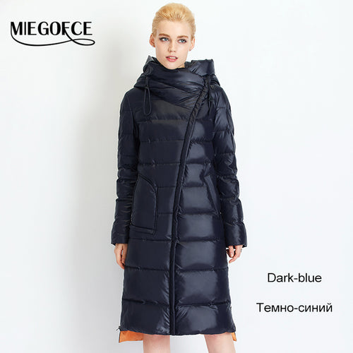 Miegofce 2022 Fashionable Coat Jacket Women's Hooded Warm Parkas Bio - Executive-Skincare