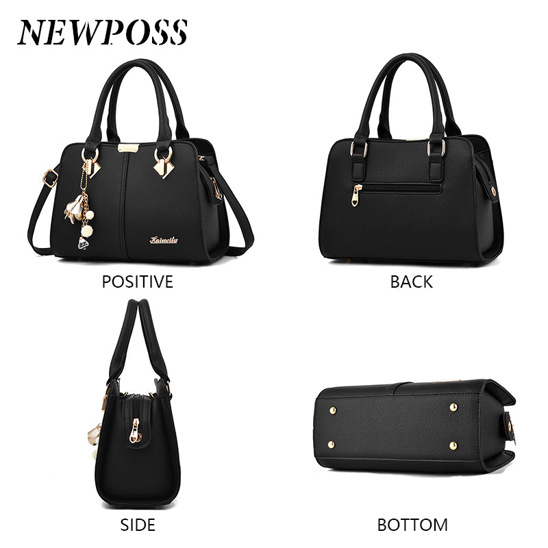 Newposs Famous Designer Brand Bags Women Leather Handbags 2020 Luxury