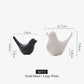 Nordic Creative White Ceramic Bird Figurines Home Decoration - Executive-Skincare