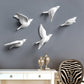 Resin Birds Creative For Wall 3d Sticker Living Room Animal Figurine - Executive-Skincare