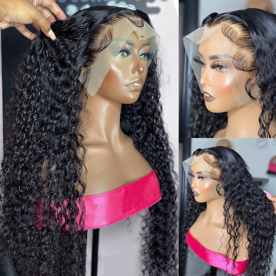 Rosabeauty 13x6 Deep Wave 30 40 Inch 13x4 Lace Front Human Hair Wig - Executive-Skincare