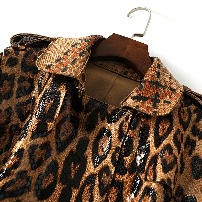 S-3xl High Quality Autumn And Winter New Fashion Snakeskin Leopard - Executive-Skincare