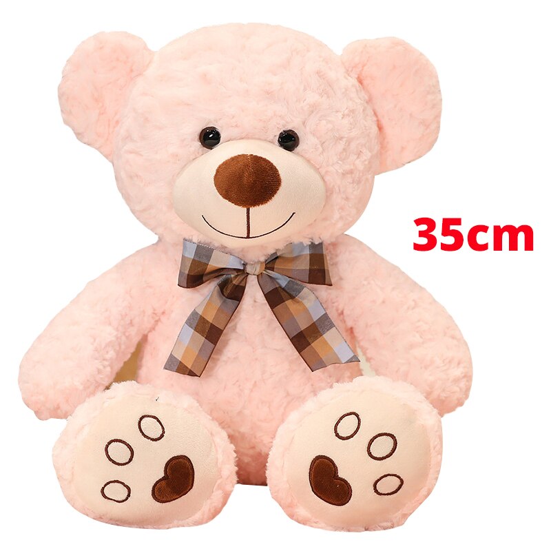 High Quality Cute Plush Teddy Bear Plush Pillow Lovely Bow-Knot Bears Plush Toys Stuffed Soft Animal Dolls Xmas Valentine&#39;s Gift - Executive-Skincare