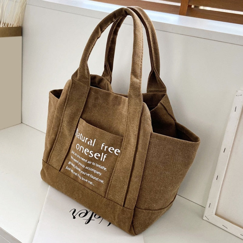 2022 Women Bag Large Big Capacity Women Casual Tote Handbag Female Shoulder Bag Canvas Crossbody Lady&#39;s Hand bags Shopping Bag - Executive-Skincare