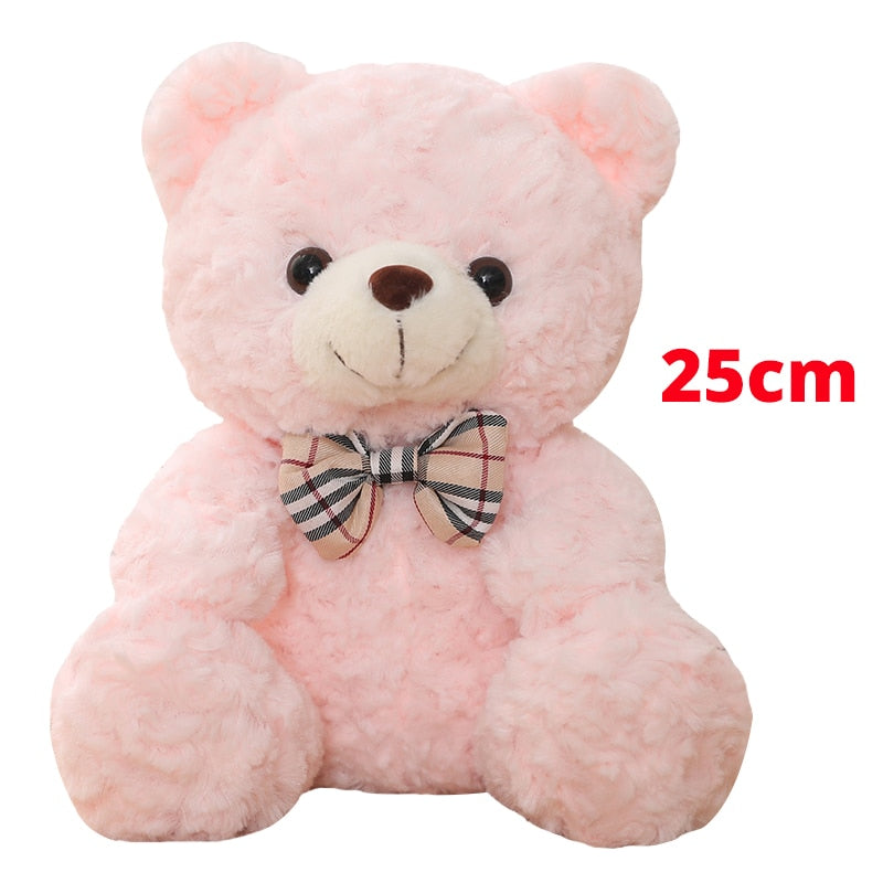 High Quality Cute Plush Teddy Bear Plush Pillow Lovely Bow-Knot Bears Plush Toys Stuffed Soft Animal Dolls Xmas Valentine&#39;s Gift - Executive-Skincare