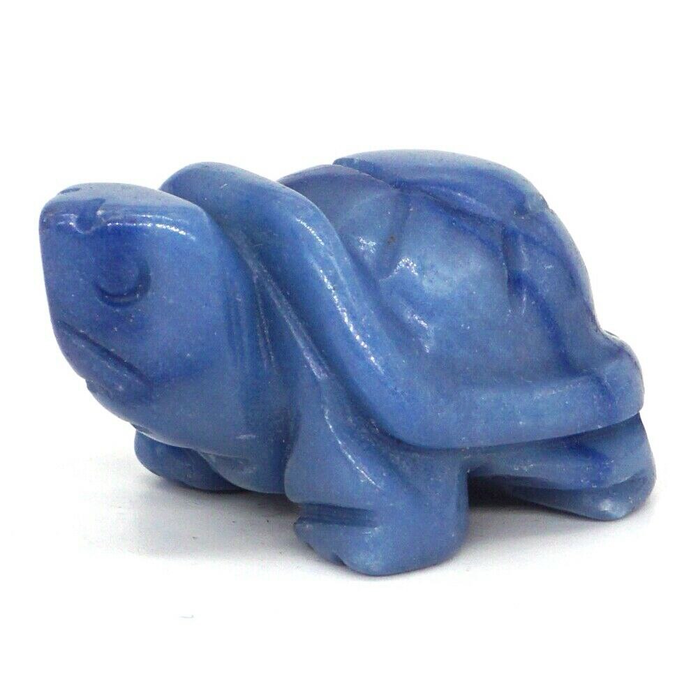 1.5&quot; Tortoise Statue Natural Gemstone Carving Healing Crystal Animals Figurines Reiki Stones Decoration Wholesale - Executive-Skincare