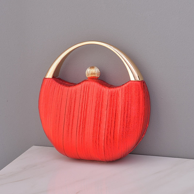 Wedding Clutch Bag Luxury Handbags For Women Elegant Round Shoulder Bag Female Small Party Evening Clutch Bag Purse Sac A Main - Executive-Skincare