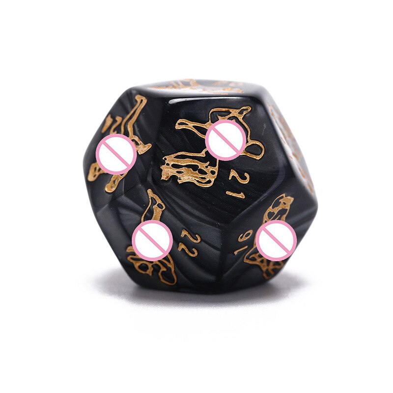 Glow In Dark Erotic Love Dice Toys Adult Couple Lovers Party Fun Games Aid Sex Toy Valentines Day Gift for Boyfriend Girlfriend - Executive-Skincare