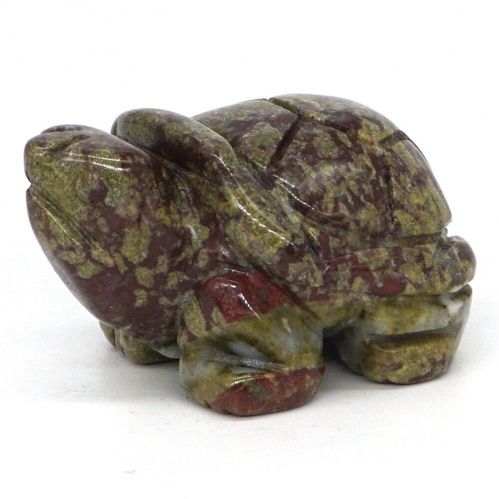 1.5&quot; Tortoise Statue Natural Gemstone Carving Healing Crystal Animals Figurines Reiki Stones Decoration Wholesale - Executive-Skincare