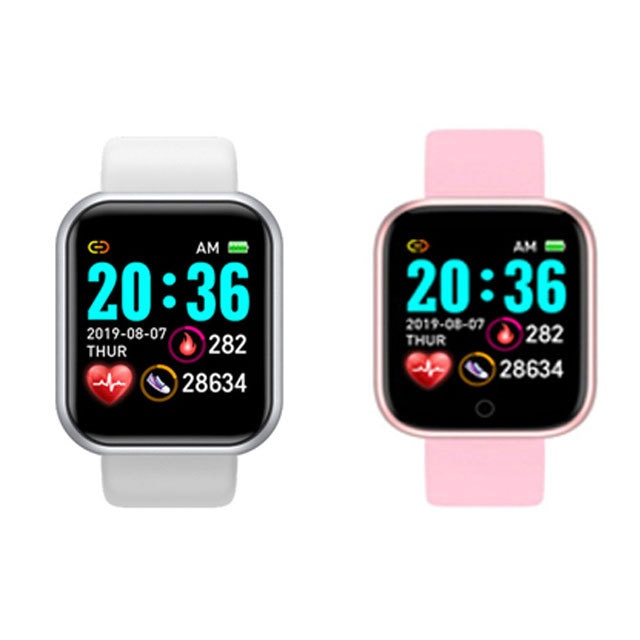 Wholesale 10PC Y68 D20 Smart Watch Male Female Free Shipping Put Photo Heart Rate Waterproof Best Smart watch IWO 13 Y68/D20 Pro - Executive-Skincare