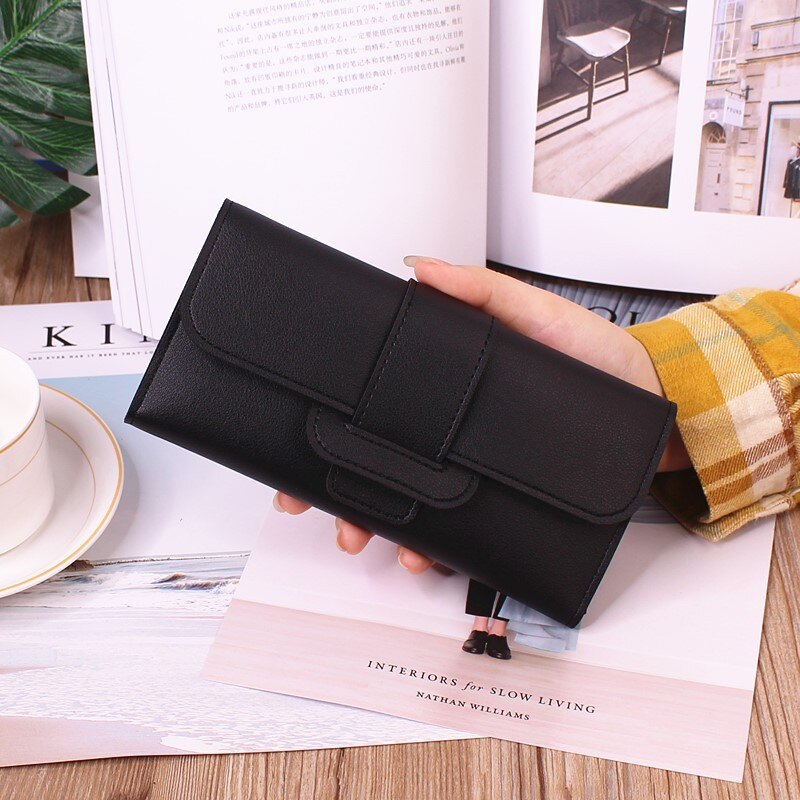 2022 Long Women Wallets Free Name Customized Lady’s New Fashion Quality PU Female Wallet Photo Holder Card Holder Women&#39;s Purse - Executive-Skincare