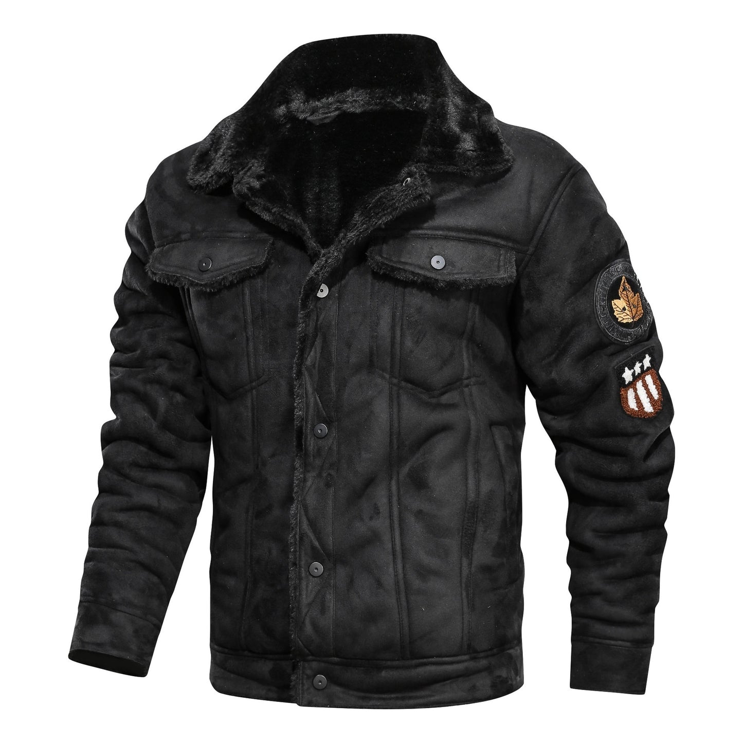 Brand Mens Retro PU Jackets 2020 Men Slim Fit Motorcycle Leather Jacket Fashion Outwear Male Warm Bomber Military Outdoor Coats - Executive-Skincare