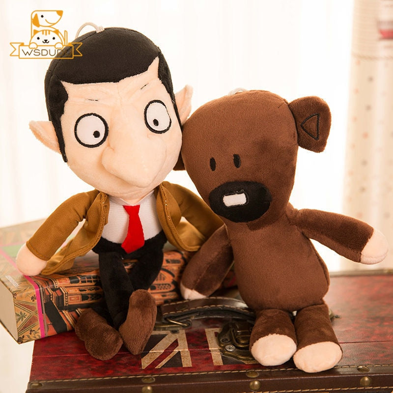 Fun Mr Bean Teddy Bear Comedy Cartoon Stuffed Plush Toys Adorable Movie Figure Cute Brown Animals Dolls Soft For Children Gifts - Executive-Skincare