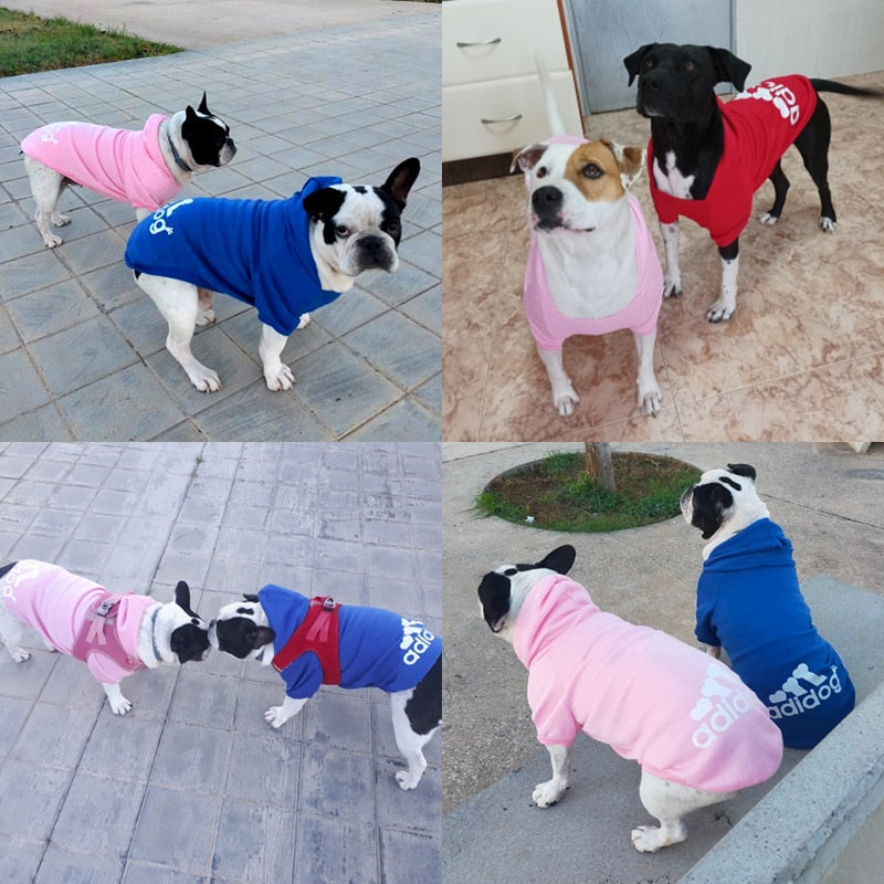 2021 Winter Pet Dog Clothes Dogs Hoodies Fleece Warm Sweatshirt Small Medium Large Dogs Jacket Clothing Pet Costume Dogs Clothes - Executive-Skincare