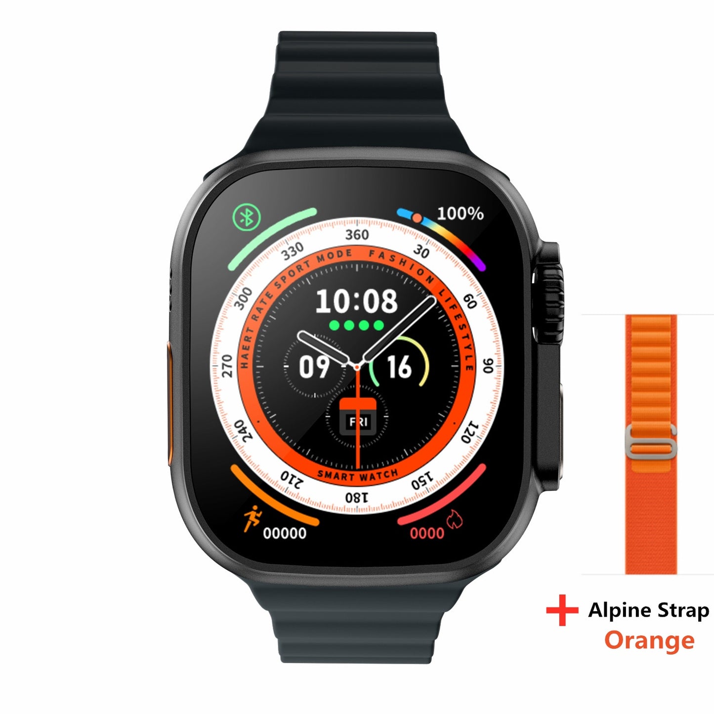 2022 Z8 Ultra MAX Smart Watch Series 8 Titanium Alloy 1:1 49mm Case Bluetooth Call NFC ECG IP68 Waterproof Smartwatch Men - Executive-Skincare