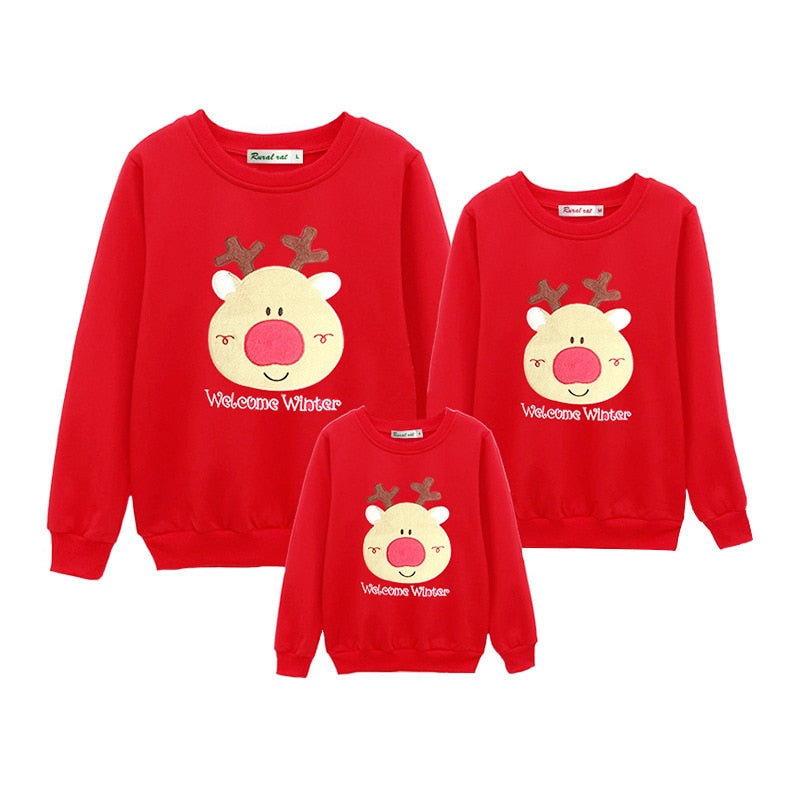 New Christmas Clothes Family Matching Clothes 100%Cotton T-shirt Mother Father Baby Clothes Family Outfits Family Clothes CE120 - Executive-Skincare