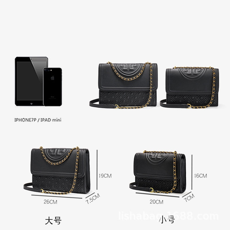 Famous Designer Brand Chain Shoulder Messenger Bags 2022 New High Quality Women Leather Handbags Fashion Gg Small Square Bags - Executive-Skincare