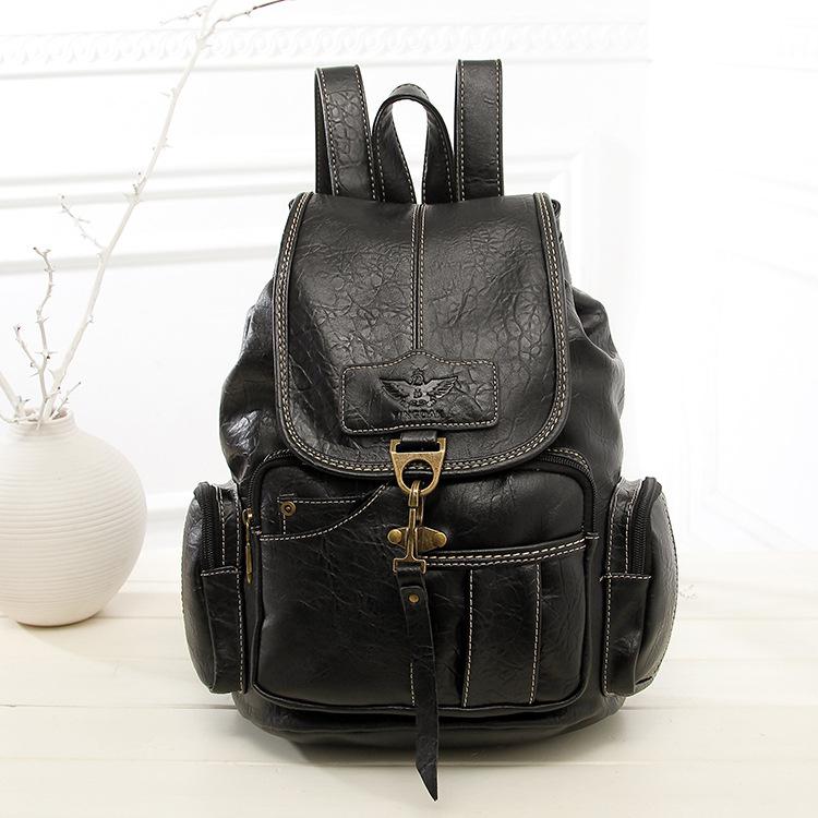 Female Backpack Mochila Feminina Leather Women Mochila Mujer Girls School Backpack Feature Multifunction 2022 Travel Mochila - Executive-Skincare