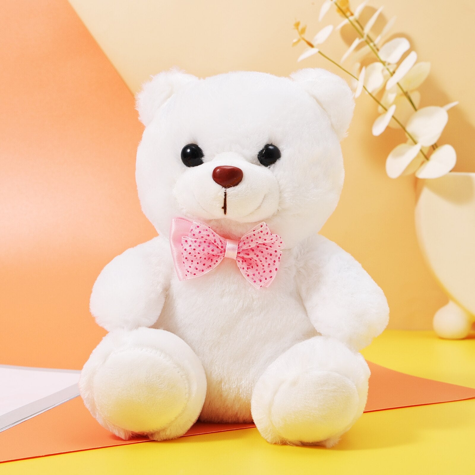 30CM Valentines Day Cute Plush Doll For Children Girlfriend And Wife 22CM LED Glow Teddy Bear Light Up Stuffed Animal Bear New - Executive-Skincare