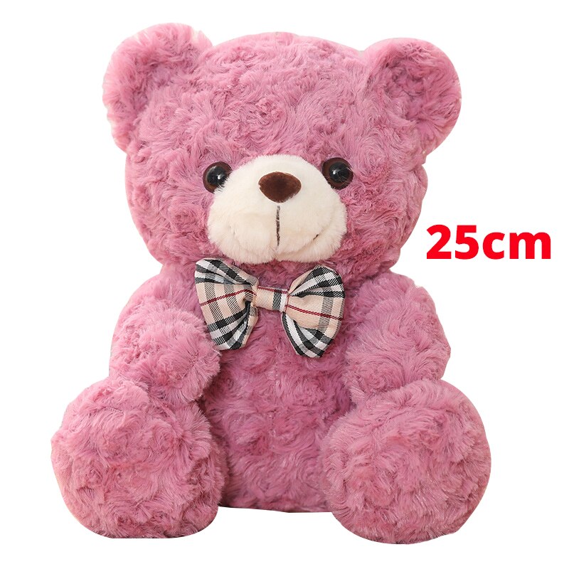 High Quality Cute Plush Teddy Bear Plush Pillow Lovely Bow-Knot Bears Plush Toys Stuffed Soft Animal Dolls Xmas Valentine&#39;s Gift - Executive-Skincare