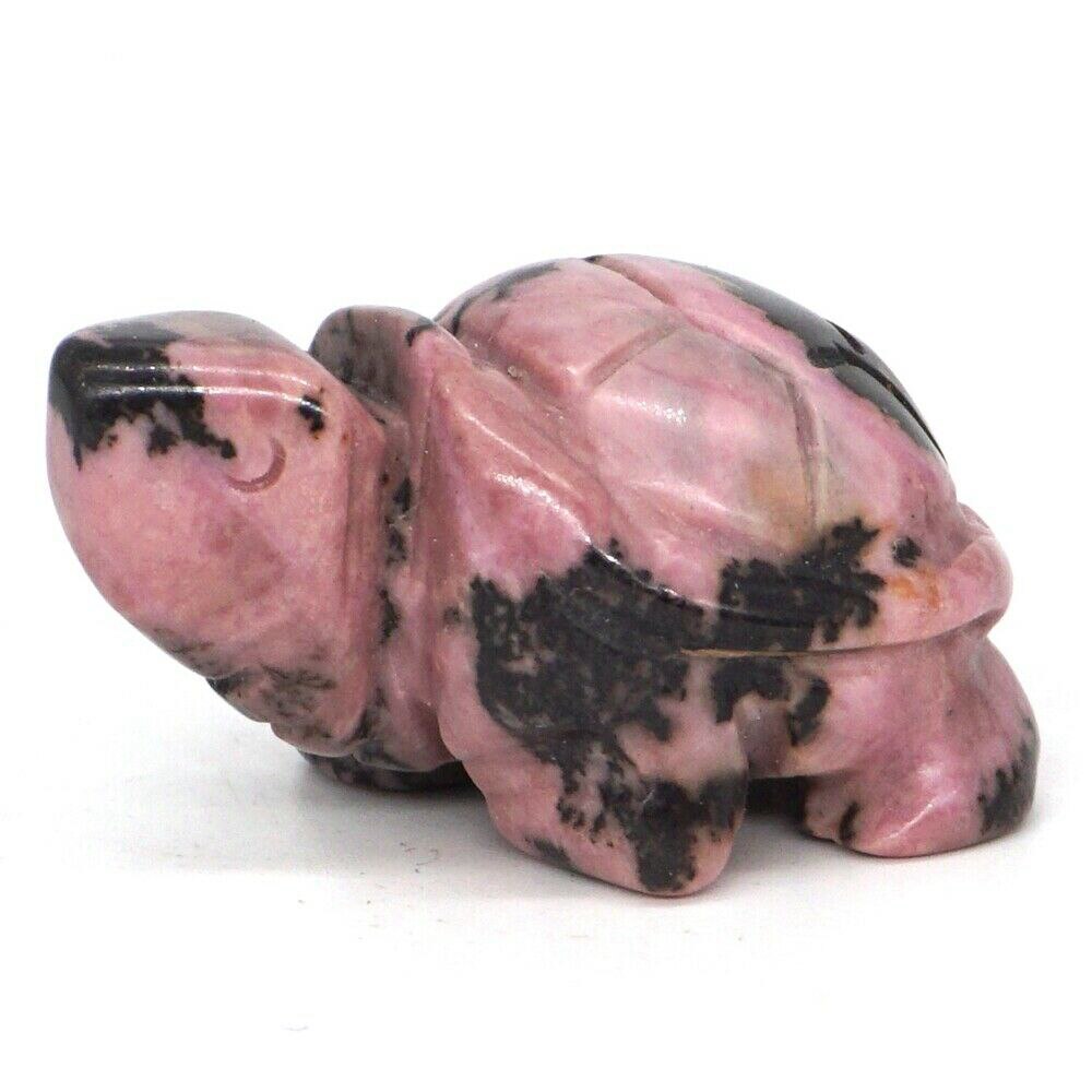 1.5&quot; Tortoise Statue Natural Gemstone Carving Healing Crystal Animals Figurines Reiki Stones Decoration Wholesale - Executive-Skincare