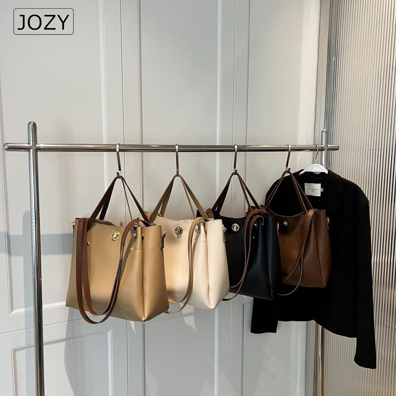 JOZY Totes Bags For Women 2022 Trend Fashion Design Leather Shoulder Side Bag Female New Crossbody Purse Luxury Ladies Shopping - Executive-Skincare